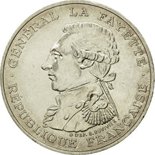 Moneta, Francia, Lafayette, 100 Francs, 1987, BB+, Argento, KM:962, Gadoury:902