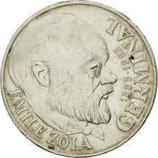 Monnaie, France, Germinal, 100 Francs, 1985, TTB+, Argent, Gadoury:900, KM:957