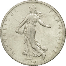 Coin, France, Semeuse, Franc, 1914, Paris, AU(55-58), Silver, KM:844.1