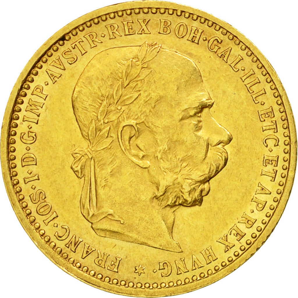 Moneta, Austria, Franz Joseph I, 10 Corona, 1905, FDC, Oro, KM:2805