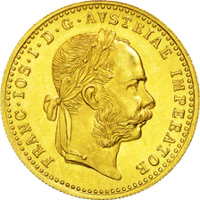 Moneda, Austria, Franz Joseph I, Ducat, 1915, Official restrike, FDC, Oro