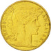 Moneda, Francia, Marianne, 10 Francs, 1906, Paris, MBC, Oro, KM:846
