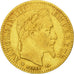 Coin, France, Napoleon III, 10 Francs, 1862, Strasbourg,Gold,VF (30-35),KM 800.2
