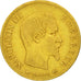 Munten, Frankrijk, Napoleon III,10 Francs, 1855, Paris,Goud, FR, KM 784.3