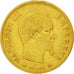 Moneda, Francia, Napoleon III, 10 Francs, 1856, Paris, BC+, Oro, KM 784.3