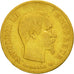 Moneta, Francia, Napoleon III, 10 Francs, 1856, Paris, MB, Oro, KM 784.3