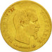 Munten, Frankrijk, Napoleon III, 10 Francs, 1857, Paris,Goud, FR, KM 784.3