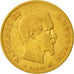 Moneta, Francia, Napoleon III, 10 Francs, 1860, Paris, MB+, Oro, KM 784.3