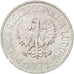 Coin, Poland, 20 Groszy, 1971, Warsaw, MS(63), Aluminum, KM:A47