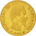 Coin, France, Napoleon III, 10 Francs, 1858, Paris,Gold, VF(20-25),KM 784.3