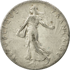 Coin, France, Semeuse, 50 Centimes, 1915, Paris, AU(50-53), Silver, KM:854