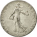Coin, France, Semeuse, 50 Centimes, 1915, Paris, AU(50-53), Silver, KM:854