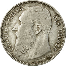 Coin, Belgium, Franc, 1909, VF(30-35), Silver, KM:57.2