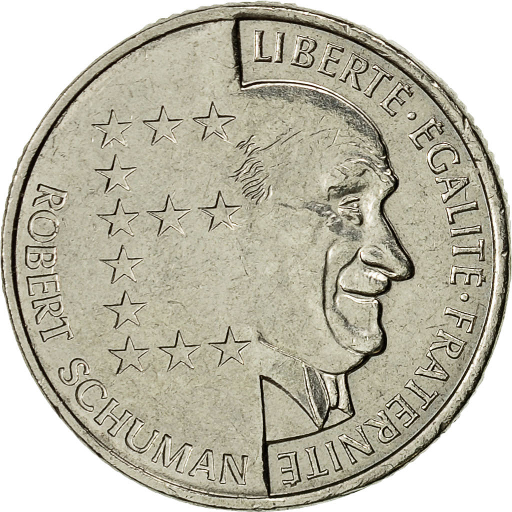 Coin, France, Schumann, 10 Francs, 1986, AU(55-58), Nickel, KM:958, Gadoury:825