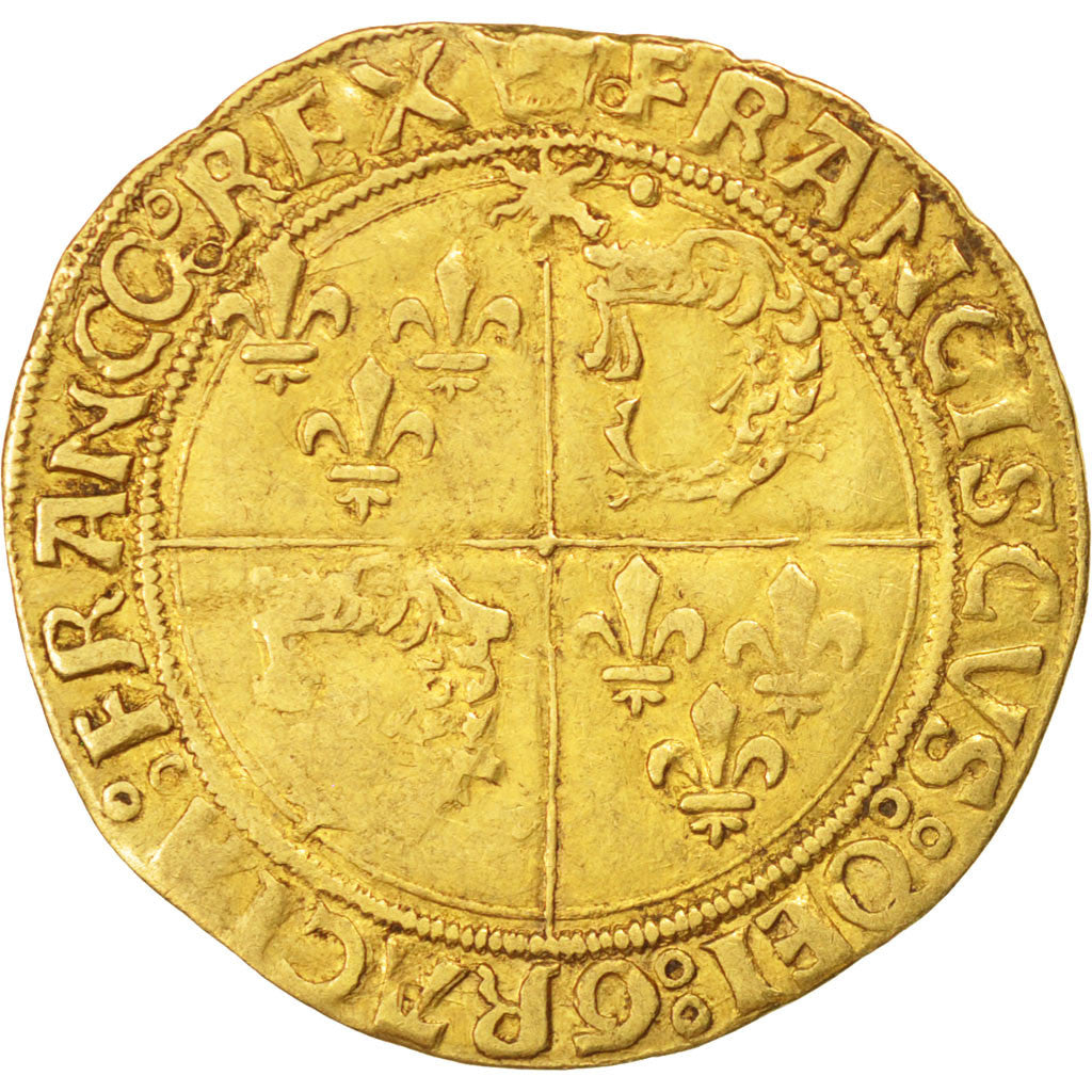 FRANCE, Ecu d'or, Cremieu, EF(40-45), Gold, Duplessy #782, 3.30