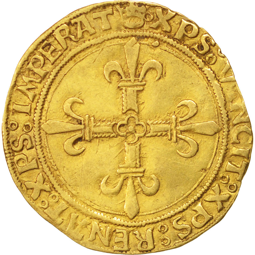 FRANCE, Ecu d'or, Cremieu, EF(40-45), Gold, Duplessy #782, 3.30