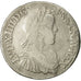 Coin,France,Louis XIV,1/2 Écu à la mèche longue,1650,Bayonne,VF(30-35),KM 164.12