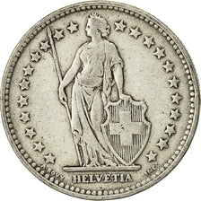Coin, Switzerland, 2 Francs, 1911, Bern, EF(40-45), Silver, KM:21