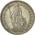 Coin, Switzerland, 2 Francs, 1908, Bern, EF(40-45), Silver, KM:21