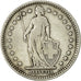 Coin, Switzerland, 2 Francs, 1894, Bern, VF(30-35), Silver, KM:21