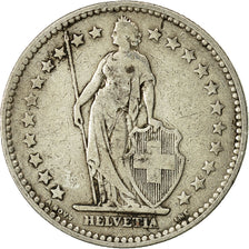 Coin, Switzerland, 2 Francs, 1894, Bern, VF(30-35), Silver, KM:21