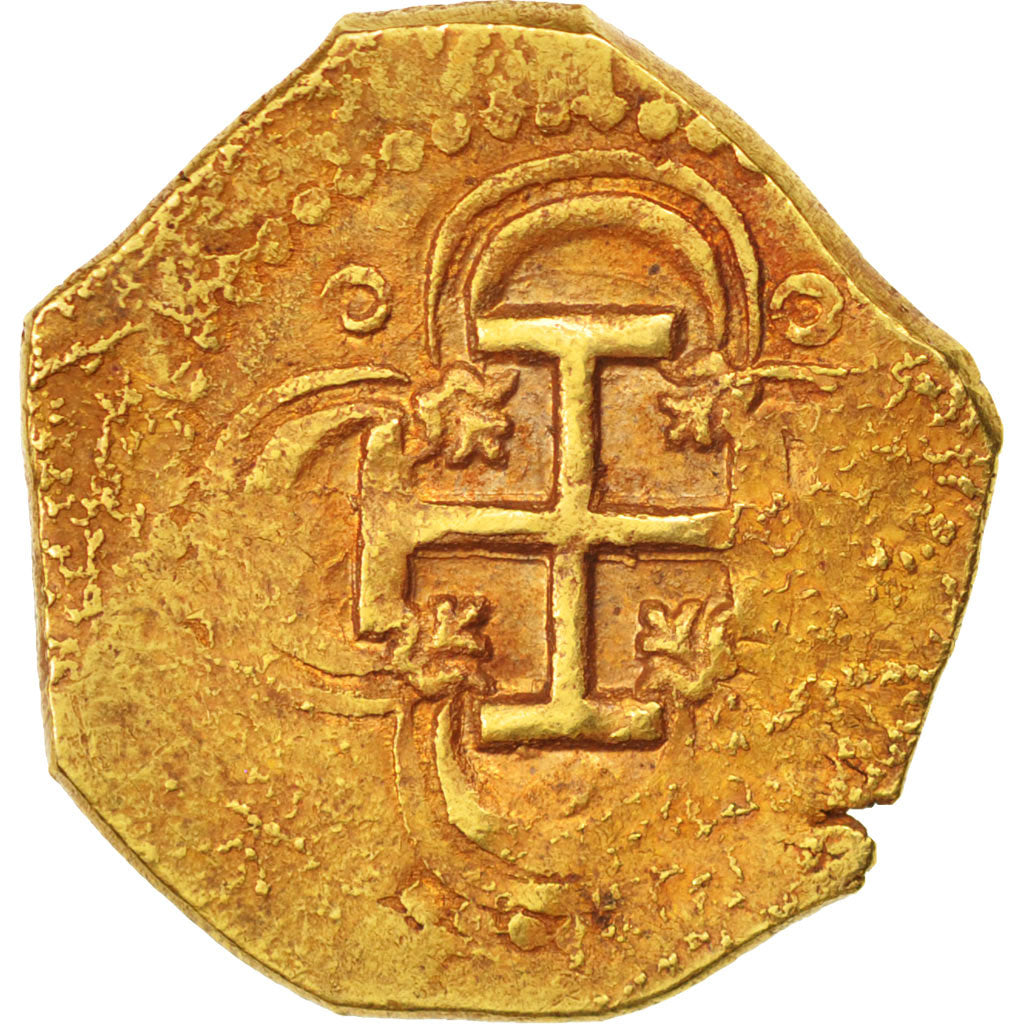 Spain, 2 Escudos, Sevilla, EF(40-45), Gold, 6.73