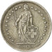 Coin, Switzerland, 2 Francs, 1963, Bern, AU(50-53), Silver, KM:21