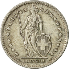 Coin, Switzerland, 2 Francs, 1946, Bern, AU(50-53), Silver, KM:21