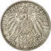 Coin, German States, HAMBURG, 2 Mark, 1907, Hamburg, AU(50-53), Silver, KM:612