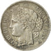 Moneta, Francia, Cérès, 2 Francs, 1850, Strasbourg, MB, Argento, KM:760.2