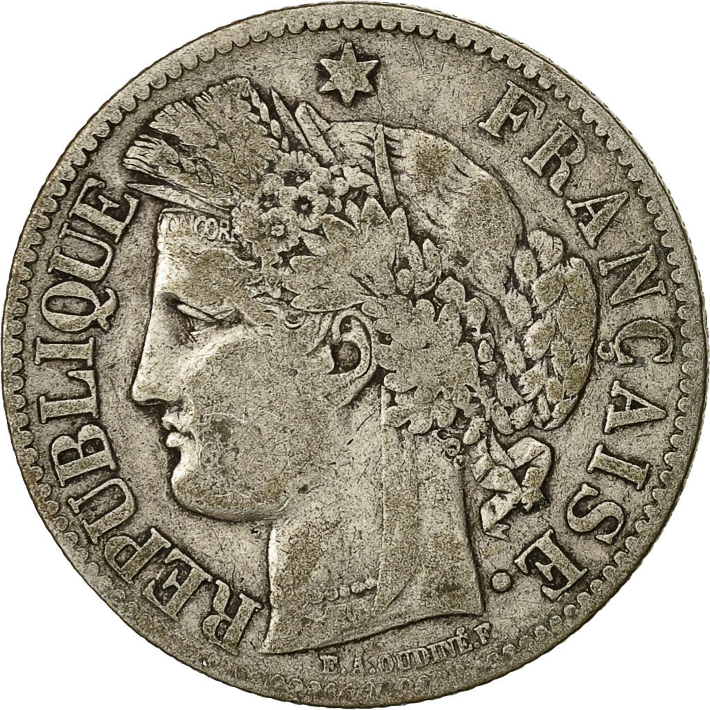 Monnaie, France, Cérès, 2 Francs, 1894, Paris, TB+,Argent,KM 817.1, Gadoury:530a