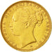 Moneta, Australia, Victoria, Sovereign, 1886, Melbourne, BB+, Oro, KM:7