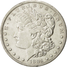 Monnaie, États-Unis, Morgan Dollar, 1885, New Orleans, TTB+, KM 110