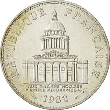 Coin, France, Panthéon, 100 Francs, 1982, Paris, AU(50-53), Silver, KM:951.1