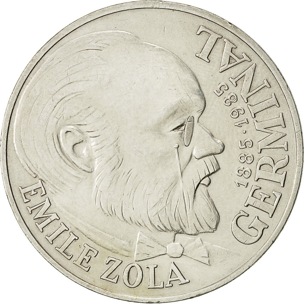 Coin, France, Germinal, 100 Francs, 1985, AU(50-53), Silver, KM:957, Gadoury:900