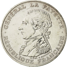 Coin, France, Lafayette, 100 Francs, 1987, AU(50-53), Silver, KM:962