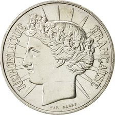 Monnaie, France, Fraternité, 100 Francs, 1988, TTB+, Argent,KM 966, Gadoury:903