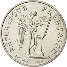 Moneda, Francia, Droits de l'Homme, 100 Francs, 1989, MBC+, Plata, KM:970