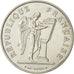 Moneda, Francia, Droits de l'Homme, 100 Francs, 1989, MBC+, Plata, KM:970