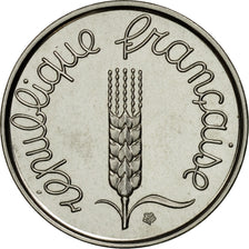 Coin, France, 2 Centimes, 1961, MS(63), Chrome-Steel, KM:E103.1, Gadoury:108