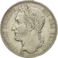 Coin, Belgium, Leopold I, 5 Francs, 5 Frank, 1849, EF(40-45), Silver, KM:3.2