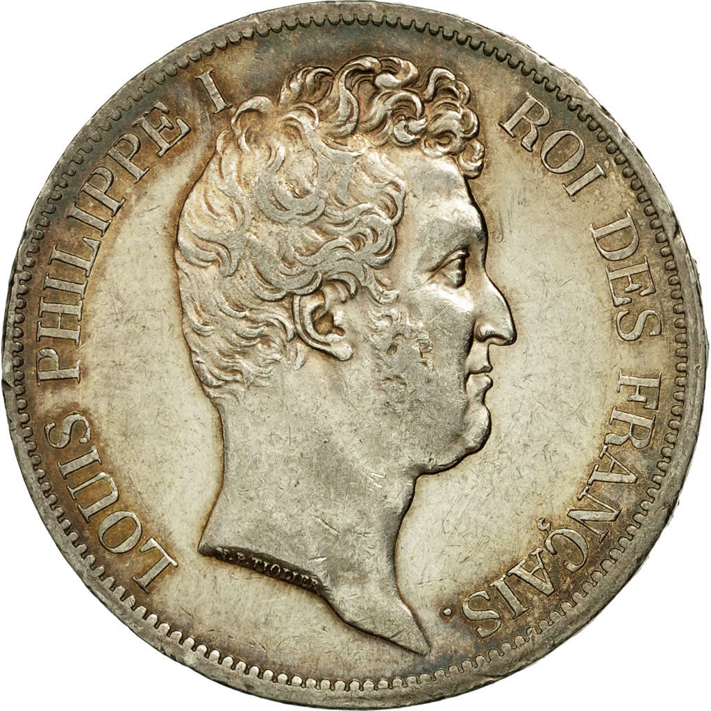 Monnaie,France,Louis-Philippe,5 Francs,1831, Paris,TTB+,Argent,KM 736.1,Gad 676a