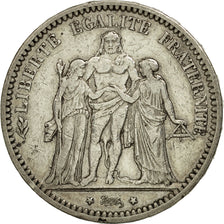 Coin, France, Hercule, 5 Francs, 1870, Paris, EF(40-45), Silver, KM:820.1