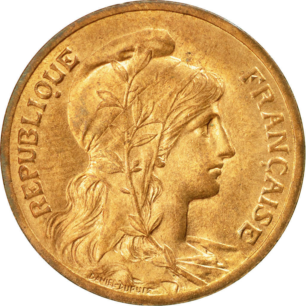 Münze, Frankreich, Dupuis, 5 Centimes, 1900, Paris, VZ, Bronze, KM:842