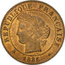 Moneta, Francia, Cérès, Centime, 1886, Paris, SPL, Bronzo, KM:826.1