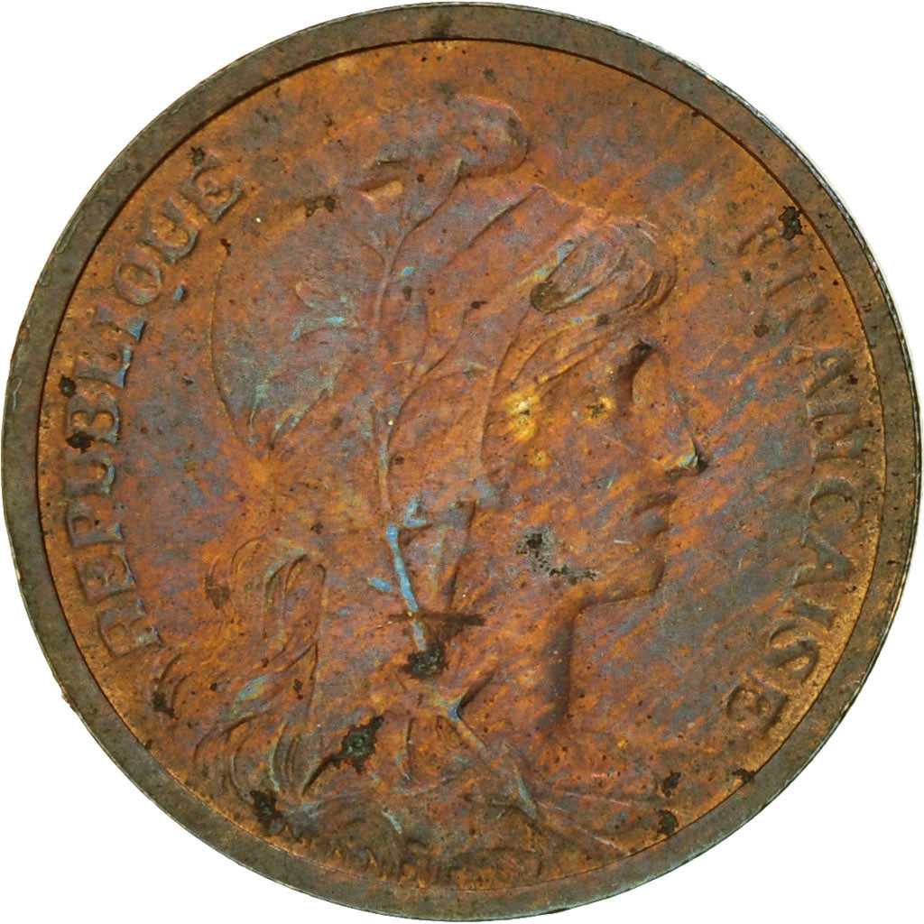 Münze, Frankreich, Dupuis, Centime, 1901, Paris, VZ, Bronze, KM:840, Gadoury:90