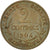 Moneta, Francja, Dupuis, 2 Centimes, 1904, Paris, AU(55-58), Bronze, KM:841