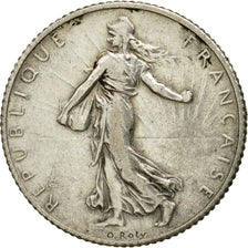 Coin, France, Semeuse, Franc, 1919, Paris, AU(50-53), Silver, KM:844.1