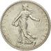 Coin, France, Semeuse, Franc, 1916, Paris, EF(40-45), Silver, KM:844.1