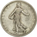 Coin, France, Semeuse, Franc, 1908, Paris, VF(30-35), Silver, KM:844.1